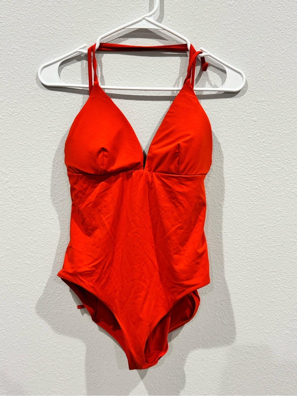 Burt Orange One-Piece Swimsuit